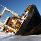 Illustration for article titled Dead Industrial-Era Ships Sink in Arctic Ice